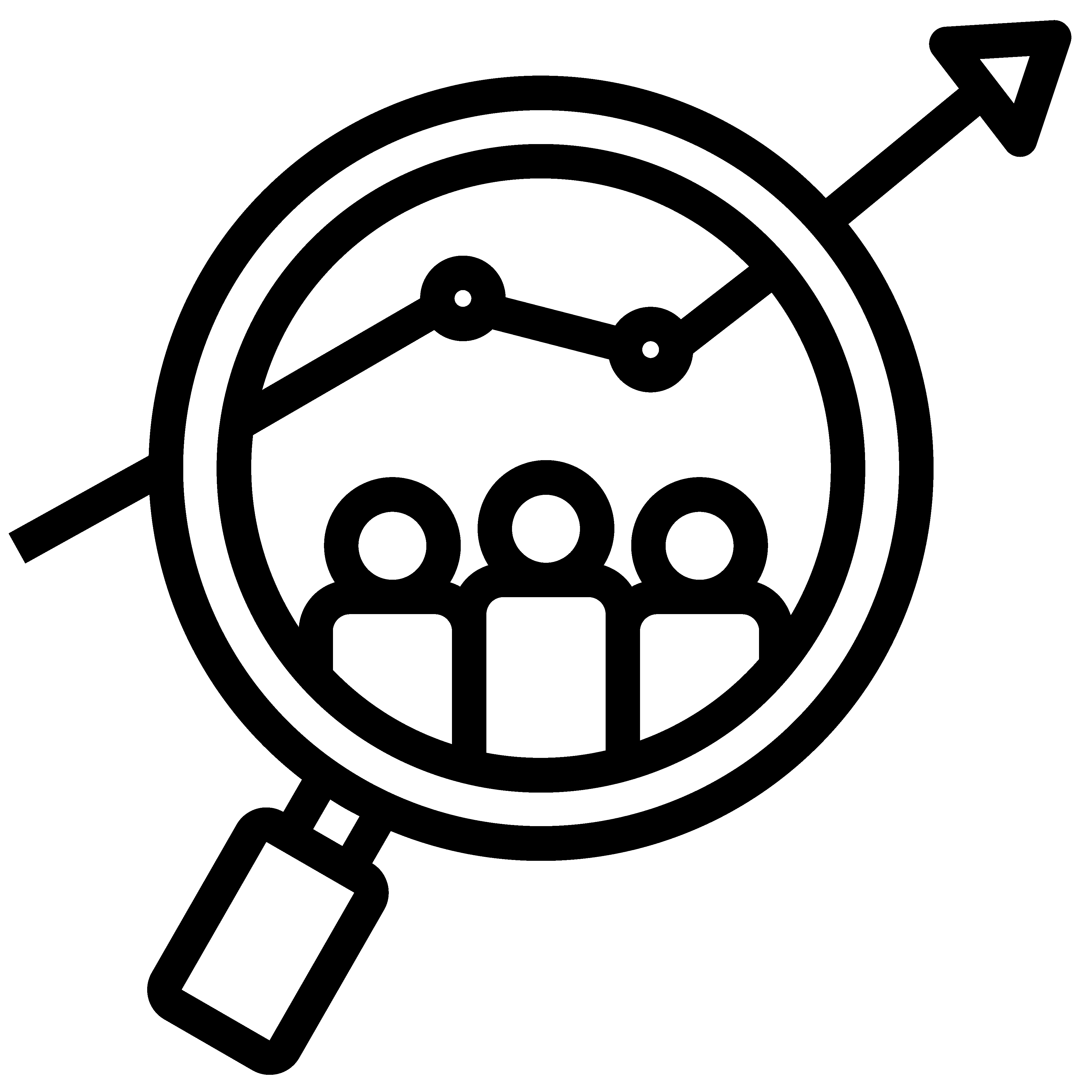census vector graphic