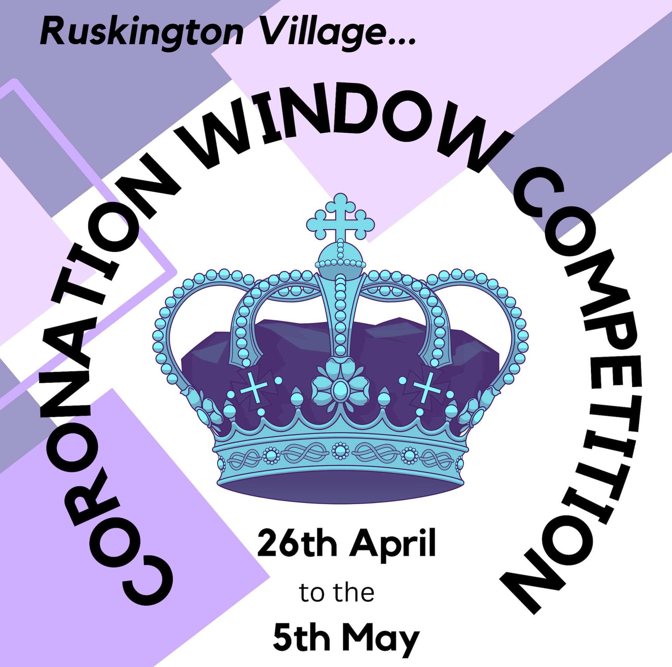 Coronation window dressing competition logo