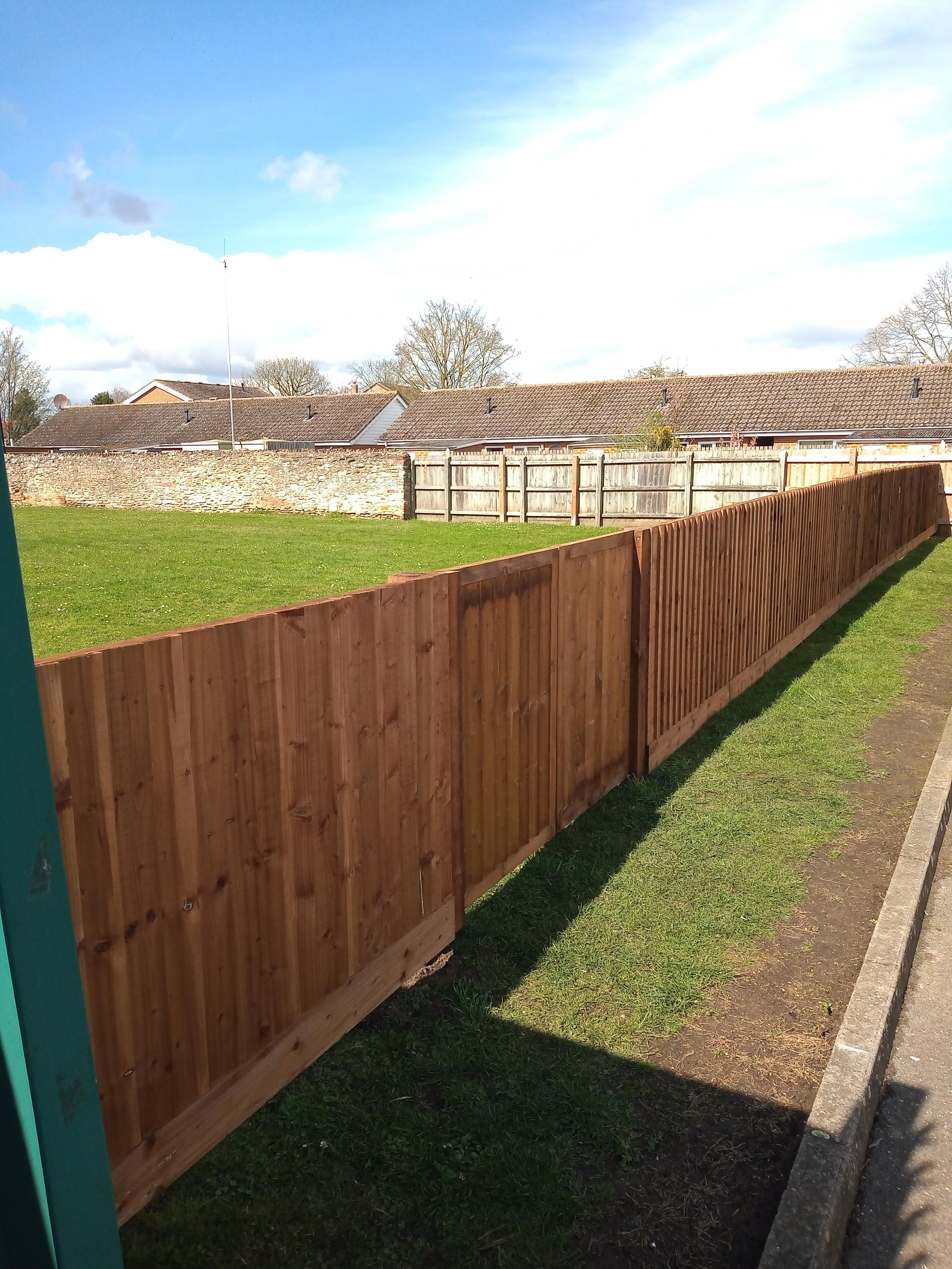 community garden fencing