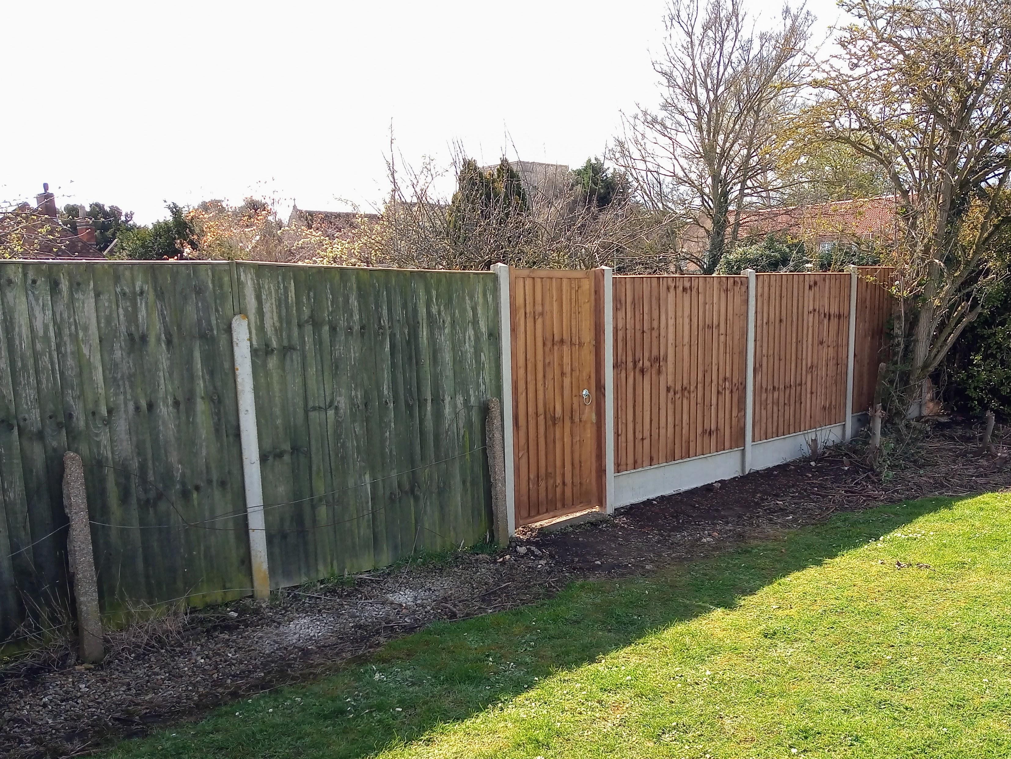 community garden fencing 2