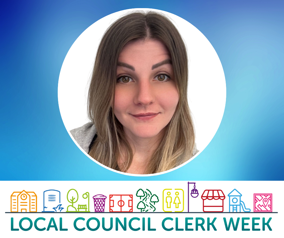 profile pic of kirsty sinclair for local council clerk week.
