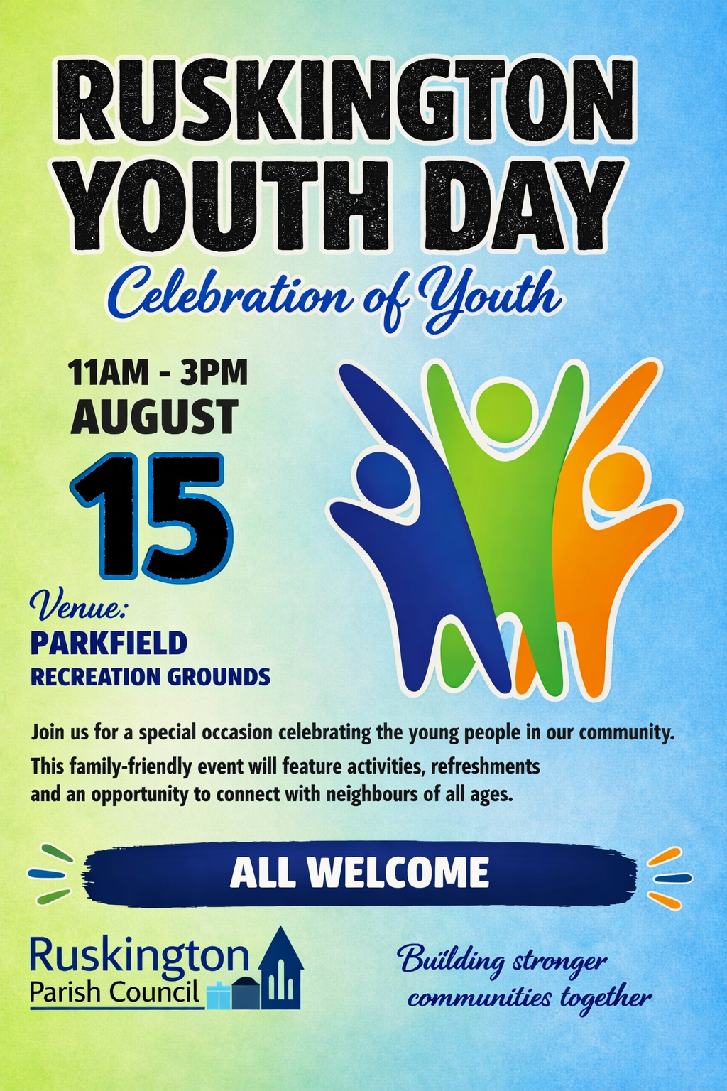 Youth day advertising poster