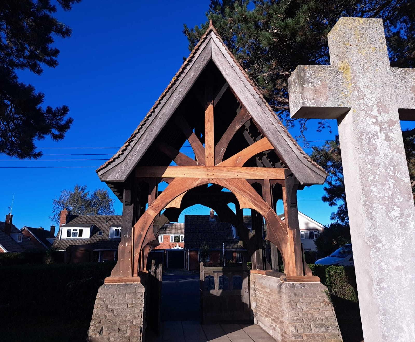 lychgate completed 2